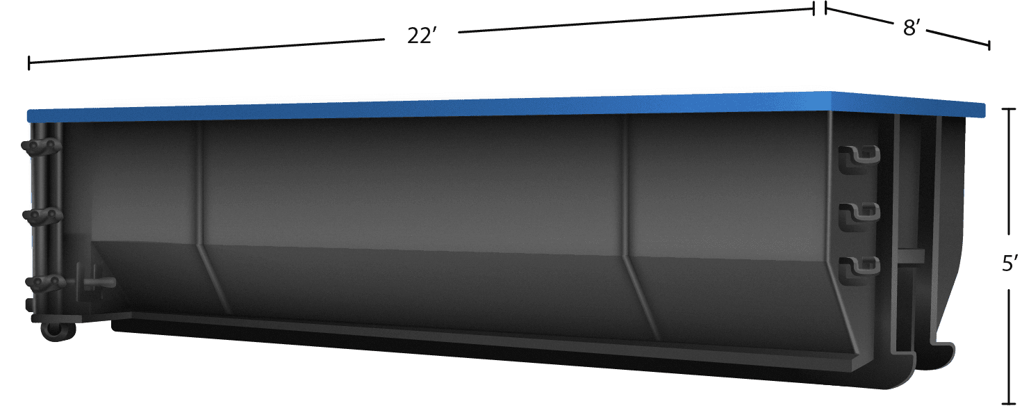 30-yard dumpster