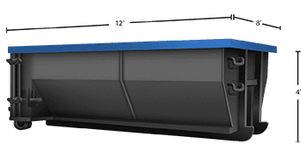 15-yard dumpster